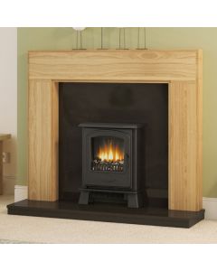 Be Modern 52" Whinfell Solid Oak Fireplace Suite 