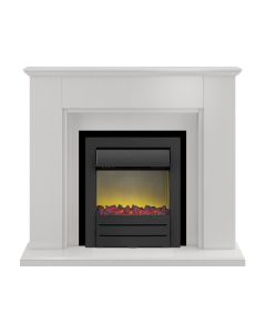 Fireplaces 4 Life Greenwich Stone 45'' Colorado Electric Fireplace Suite
