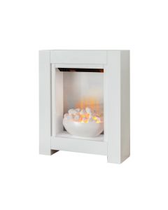 Fireplaces 4 Life Monet 23'' White Electric Fire