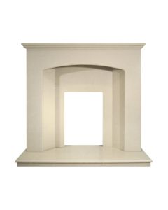 Fireplaces 4 Life 42'' Trinity Perola Marble Fireplace 