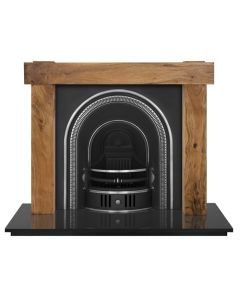Carron New York Fireplace With Beckingham Cast Iron Arch Highlighted