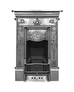 Carron Crocus Combination Cast Iron Fireplace Suite Full Polished