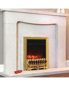 Celsi Electriflame Royale Brass Electric Fire