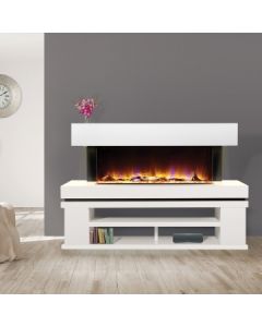 Celsi Electriflame VR Media 1100 Illumia Electric Fireplace Suite