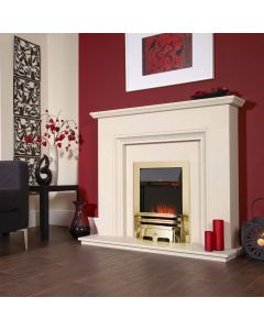 Celsi Electriflame Camber Silver Electric Fire