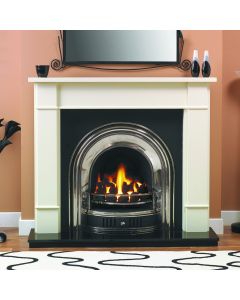 GB Mantels Elgin Oak Fireplace Suite