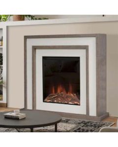 Evonic Murano Electric Fireplace Suite