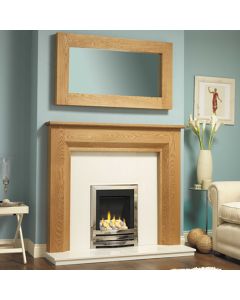 GB Mantels Lewisham Celtic Oak Fireplace Suite