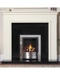 GB Mantels Queensbury Olde England White Fireplace Suite