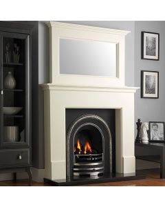 GB Mantels Warwick Olde England White Fireplace Suite