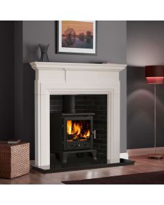 Penman Hadley 56" Agean Limestone Fireplace Surround