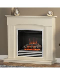 Be Modern Linmere 44'' Electric Fireplace Suite