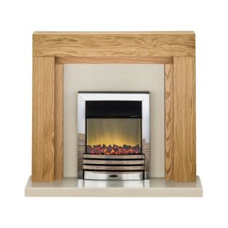 Fireplaces 4 Life Beaumont 48'' Eclipse Electric Fireplace Suite