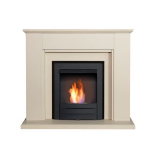 Fireplaces 4 Life Greenwich Stone 45'' Colorado Electric Fireplace Suite