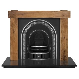 Carron New York Fireplace With Beckingham Cast Iron Arch Highlighted