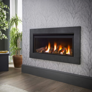 Crystal Fires Boston Wide Gas Fire