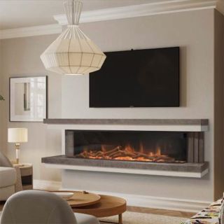 Evonic Canto 200 Electric Fireplace suite