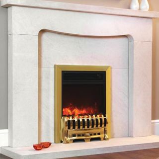 Celsi Electriflame Royale Brass Electric Fire