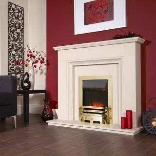 Celsi Electriflame Camber Silver Electric Fire