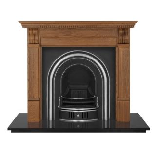 Carron Coleby Cast Iron Arched Insert, Highlighted