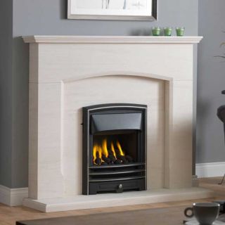 Gallery Dacre Limestone Fireplace Suite 1