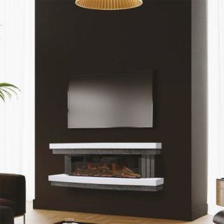 Evonic Ellipse Electric Fireplace Suite