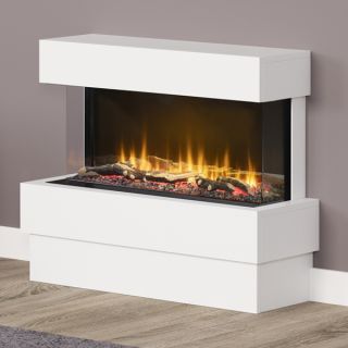 FLARE Collection 36" Avant 3 sided Floorstanding Electric Fireplace