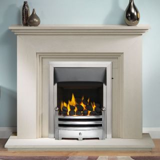 Gallery Cranbourne Limestone Fireplace Suite 1