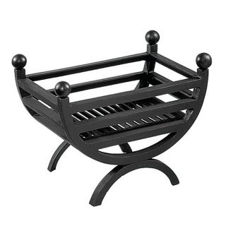 Gallery Large Cottage Cast Iron Fire Basket 1
