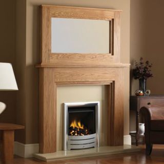 GB Mantels Bexley Celtic Oak Fireplace Suite