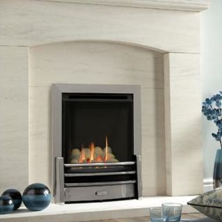Kinder Nevada Plus HE Silver Gas Fire