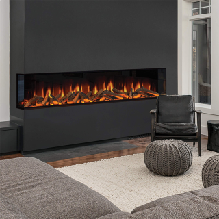 Evonic Novaro Built-In Electric Fireplace
