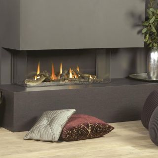 Vision Trimline TL100p Panoramic Gas Fire 