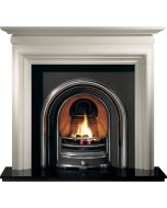 Gallery Asquith Limestone Fireplace and Jubilee Cast Iron Arch