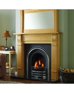 GB Mantels Dorchester Oak Fireplace Suite