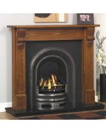 GB Mantels Cheshire Medium Pine Fireplace Suite