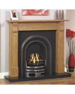 GB Mantels Cumberland Stripped Pine Fireplace Suite
