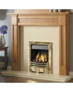 GB Mantels Highbury Celtic Oak Fireplace Suite