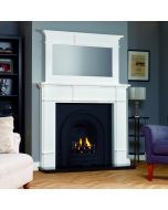GB Mantels Harrogate Oak Fireplace Suite