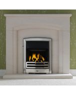 Gallery New Haven 48" Limestone SURROUND ONLY